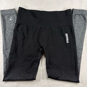 Gymshark Adapt Black Ombre Leggings - M